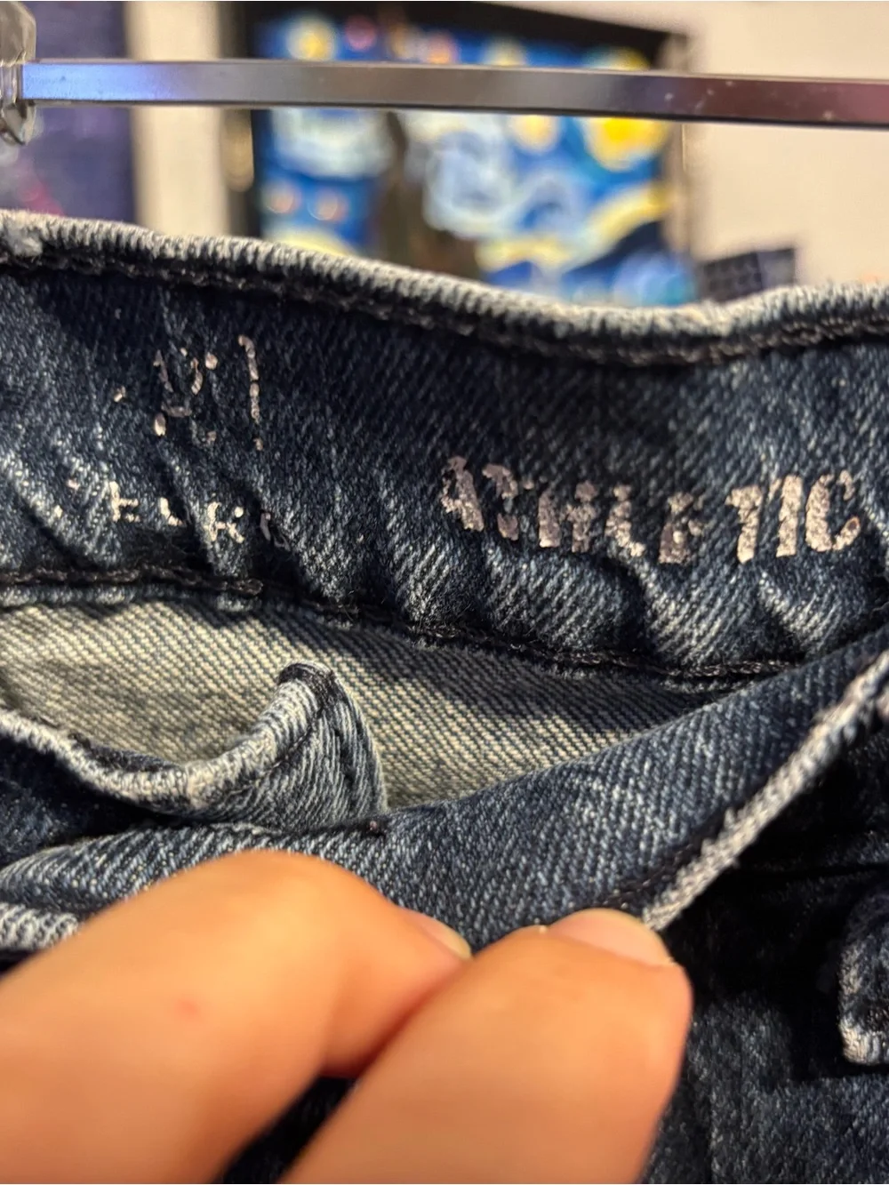 Classic Blue Men’s Straight-Leg Jeans